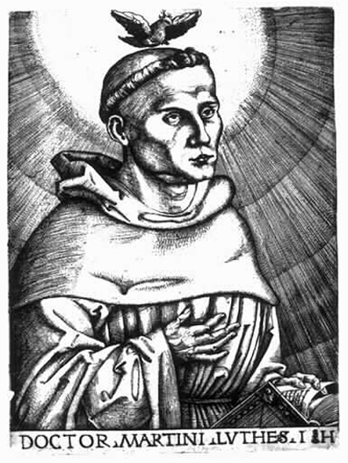 Martin Luther als Heiliger (nach 1519)